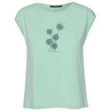 T-Shirt Femme Bambou/Coton Bio Blowball Granite Green