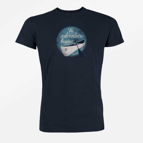 T-Shirt Homme Coton Bio Adventure Navy