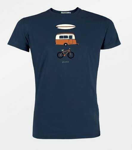 T-Shirt Homme Coton Bio Fun Navy