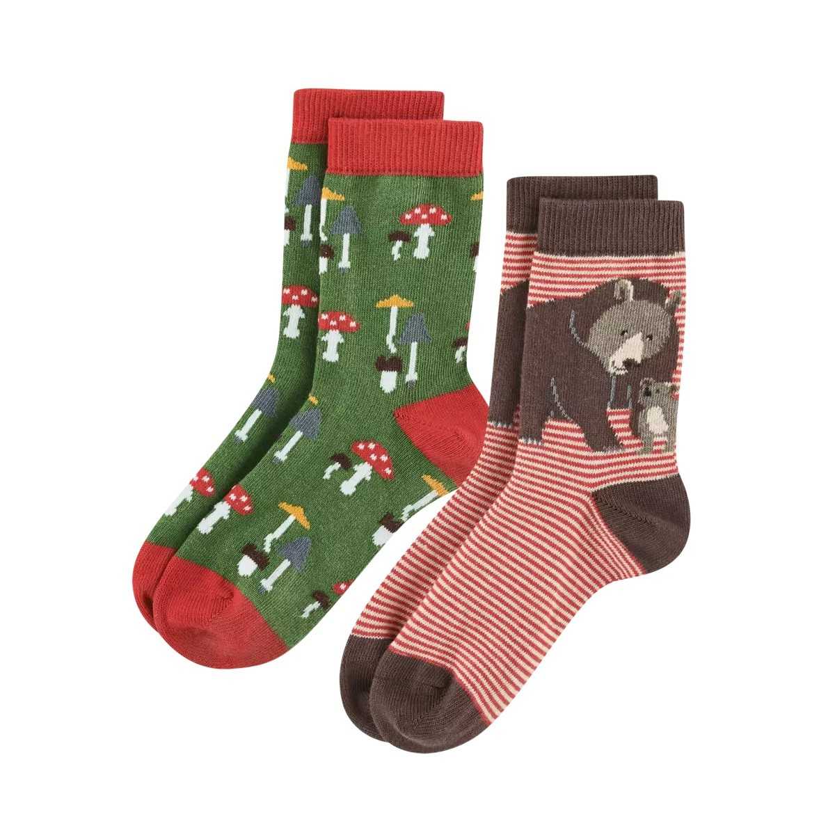 Chaussettes Enfant Coton Bio GOTS Bear Living Crafts