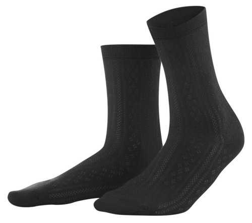 Chaussettes Fines Ajourées Femme Coton Bio GOTS Living Crafts