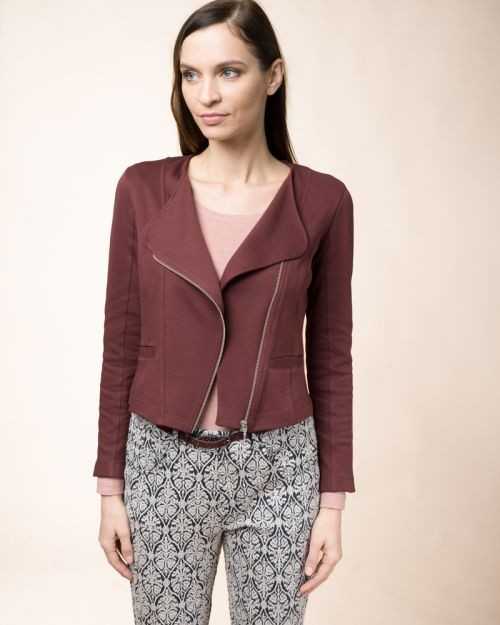 Blouson Biker Femme Coton Bio GOTS Alma & Lovis