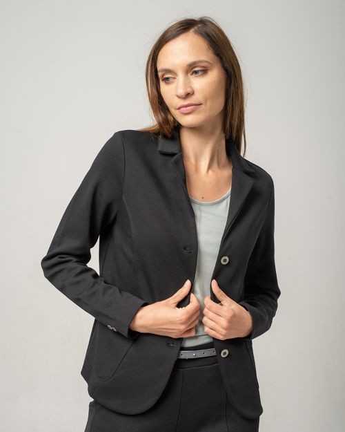 Blazer Femme Coupe Classique 3 Boutons Coton Bio GOTS Alma & Lovis