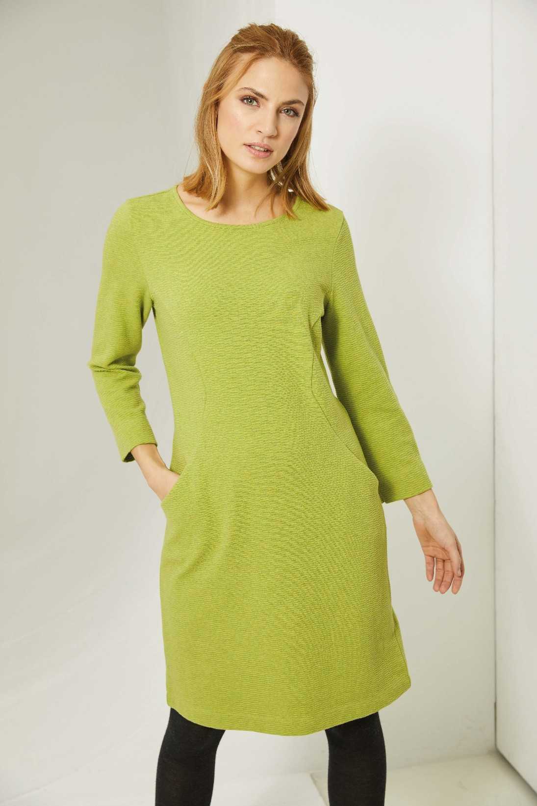 Robe en Jersey Structuré Coton Bio 97% Certifié GOTS Madness
