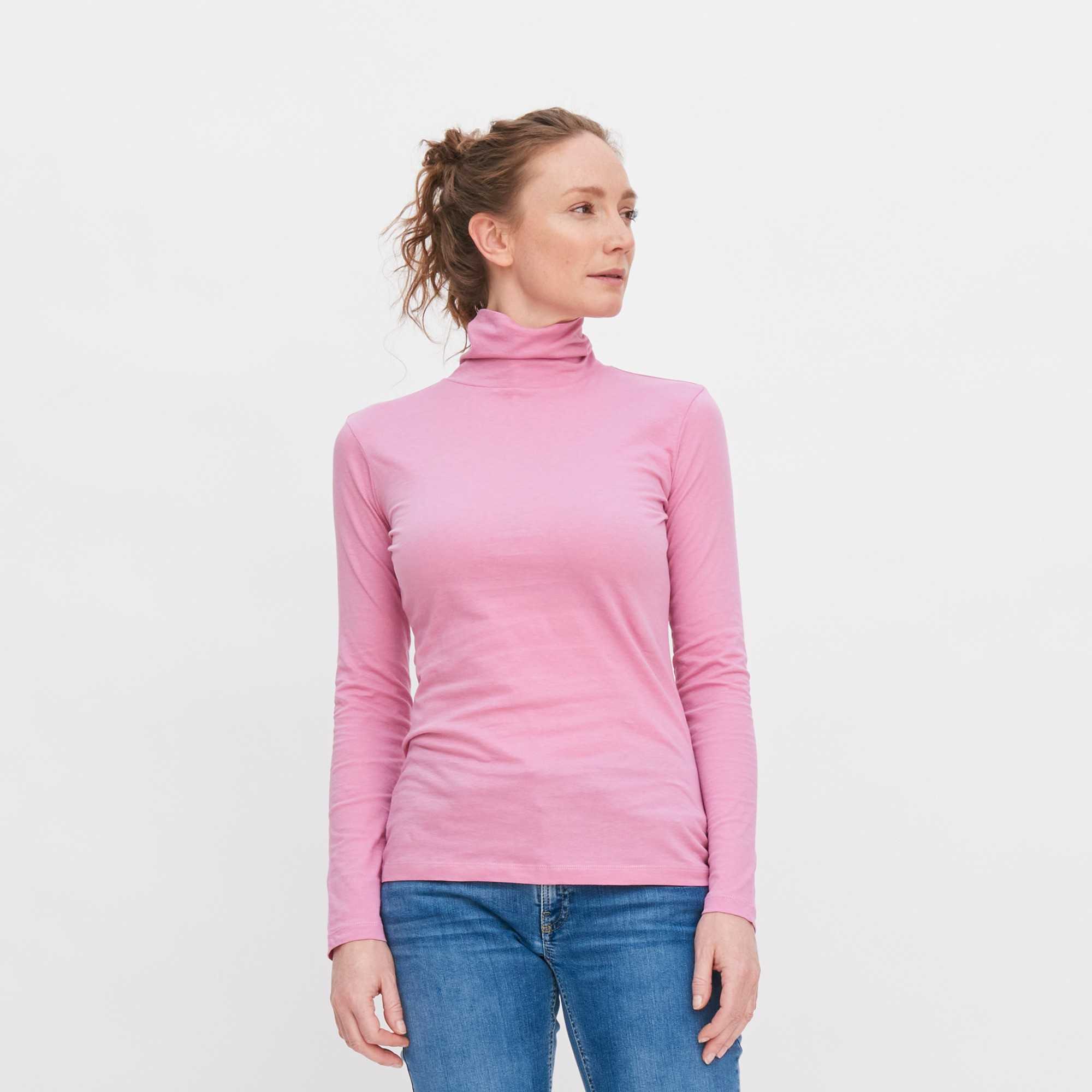 Sous-pull Col Roulé Femme 100% Coton Bio Nia Living Crafts