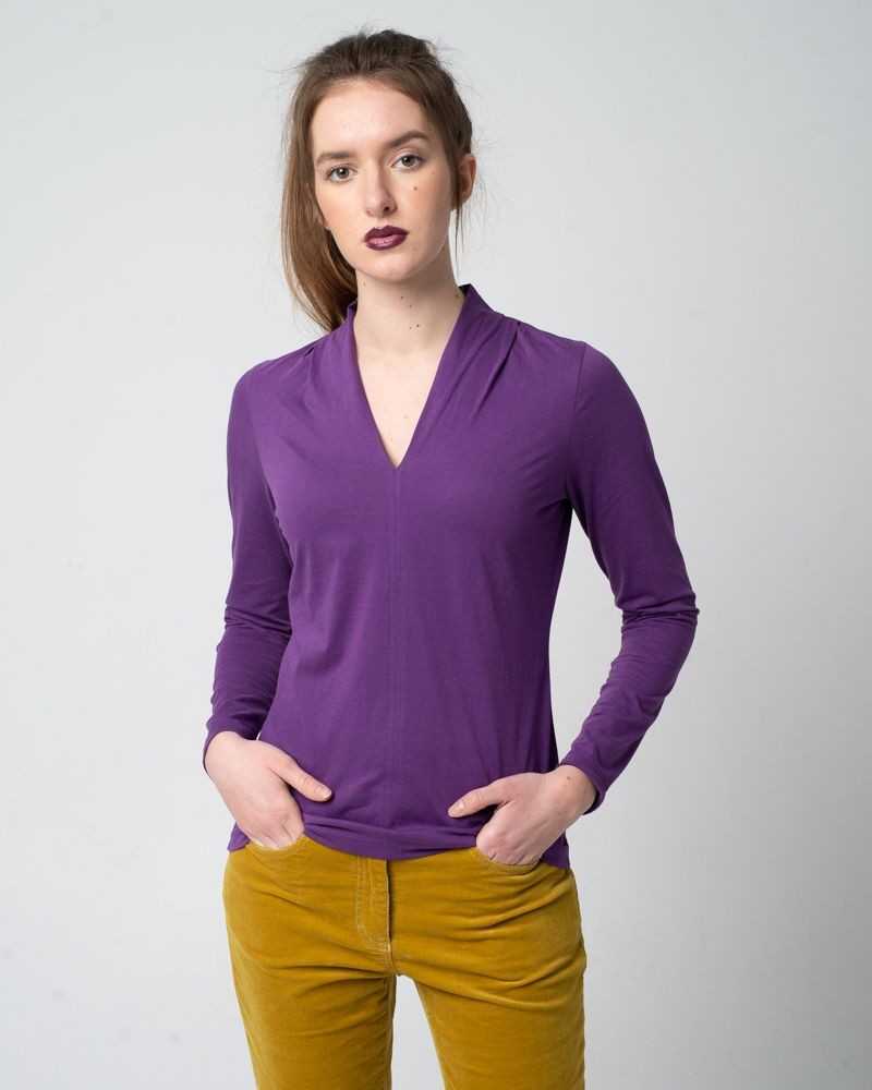 T-Shirt Femme à Manches Longues Coton Bio GOTS Alma & Lovis