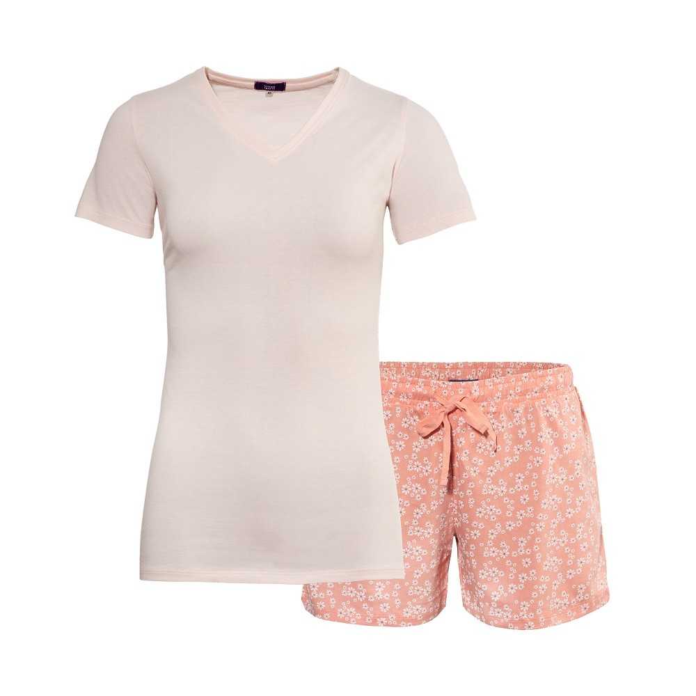 Pyjama Court Femme 100% Coton Bio Certifié GOTS Modèle Miriam