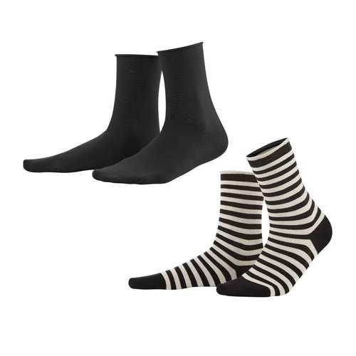 Chaussettes à Bord Roulé Femme Coton Bio Chaussettes à Bord Roulé Femme Coton Bio