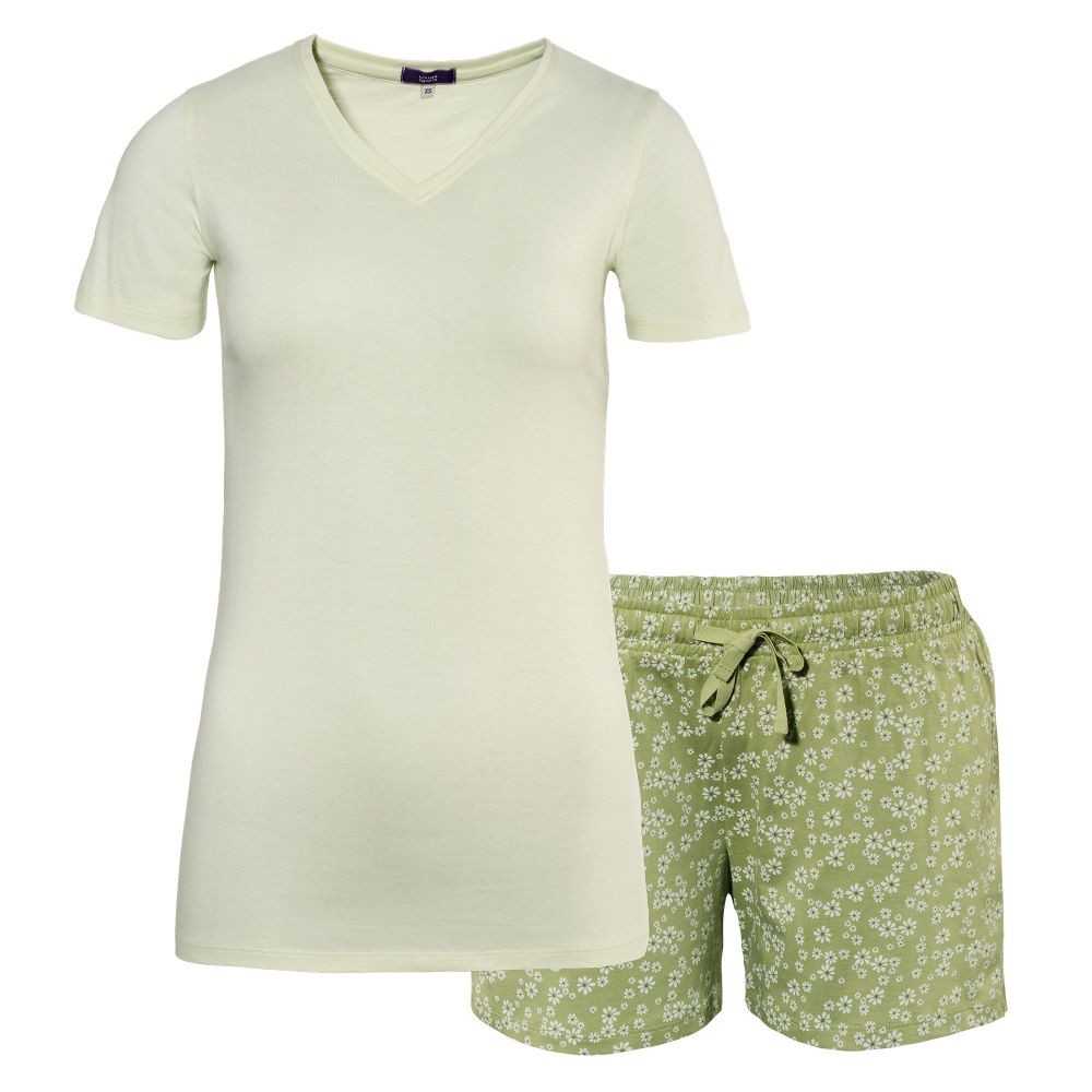 Pyjama Court Femme 100%...