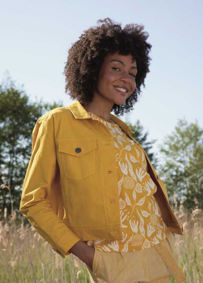 Shirt Femme Coton Bio 2 Tones Madness