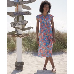 Robe d'été longue en coton bio