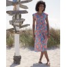 Robe d'été longue en coton bio