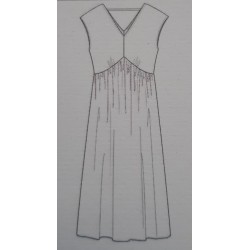 Robe d'été longue en Coton Bio GOTS Madness