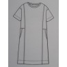 Robe de Plage en Coton Bio GOTS Triangle Madness