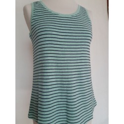 Débardeur Femme Coton Bio Ribs and Stripes Madness