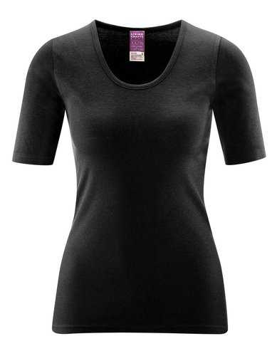 Tricot à Manches Courtes Femme 100% Coton Bio GOTS Living Crafts Tricot à Manches Courtes Femme 100% Coton Bio GOTS Living Crafts