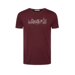 T-Shirt Homme Taille S Coton Bio Goats Family Velvet Rain