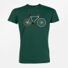 T-Shirt Homme Taille XL Coton Bio Bike Easy Green