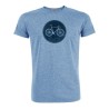T-Shirt Homme Taille M Coton Bio Shield Light Blue