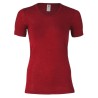 Tricot à Manches Courtes Femme Laine Bio/Soie GOTS Engel
