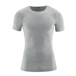 Tricot de Peau Homme Manches Courtes Coton Bio GOTS Living Crafts