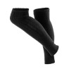 Jambières Femme Coton Bio/Laine Bio Noir Serama Living Crafts
