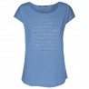 T-Shirt Femme Coton Bio Bike Mountain Lines GreenBomb