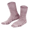 Chaussettes Norvégiennes Femme/Homme Coton Bio/Laine Bio GOTS Living Crafts