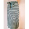 Jupe Portefeuille Ribs & Stripes Coton Bio GOTS Madness