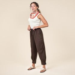 Pantalon en lyocell Tinette Living Crafts