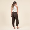 Pantalon décontracté en lyocell